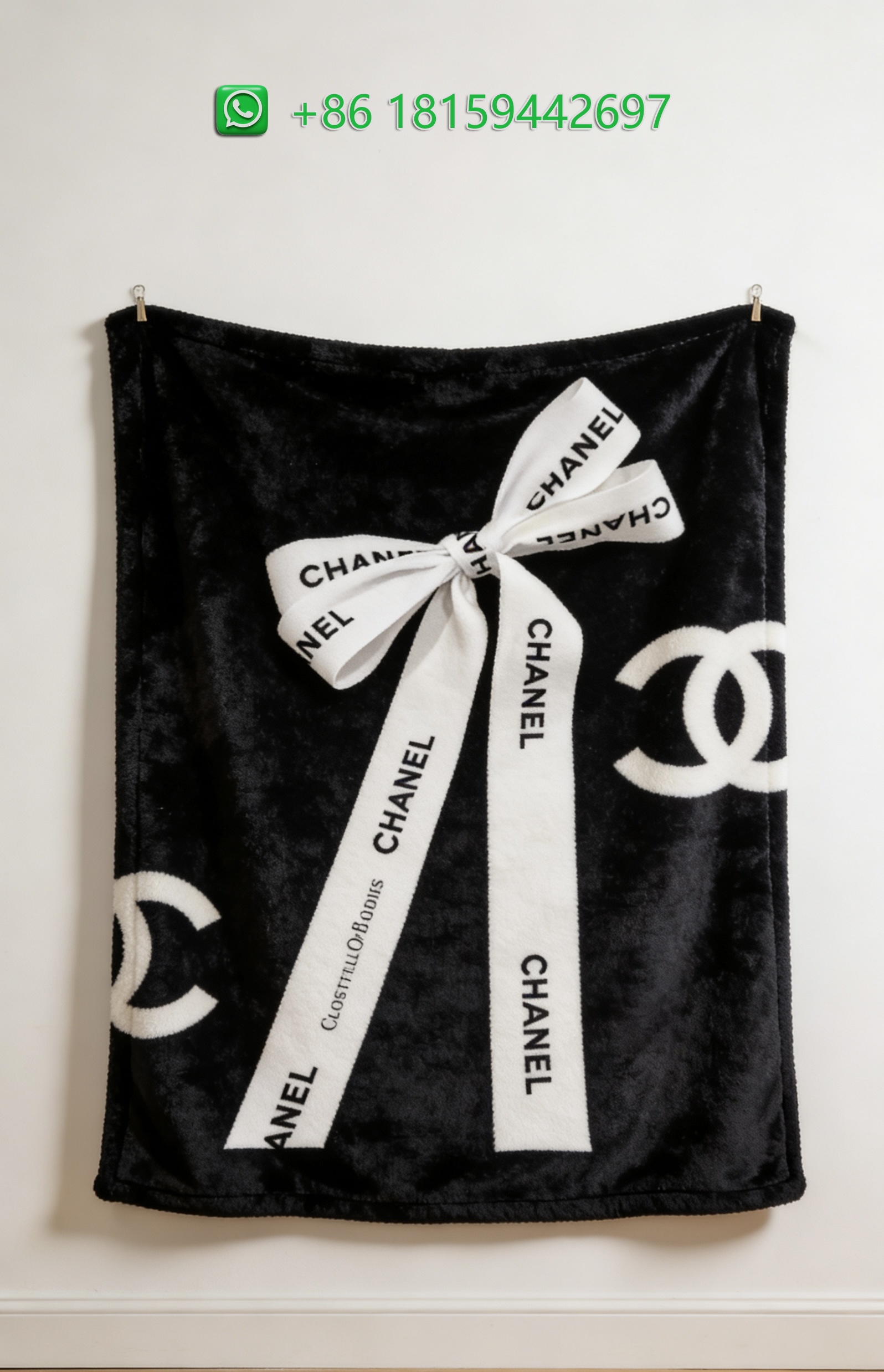 Chanel Throw Blankets